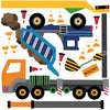  Construction Site Wall Decals Construction Truck Decals Construction Wall Stickers 
