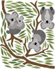koala bear wall decals and branch