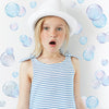Wall Decals Bubbles Peel and Stick Eco-Friendly Removable and Reusable Fabric Wall Stickers - Wall Dressed Up