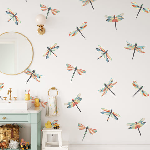 dragonfly wall decals