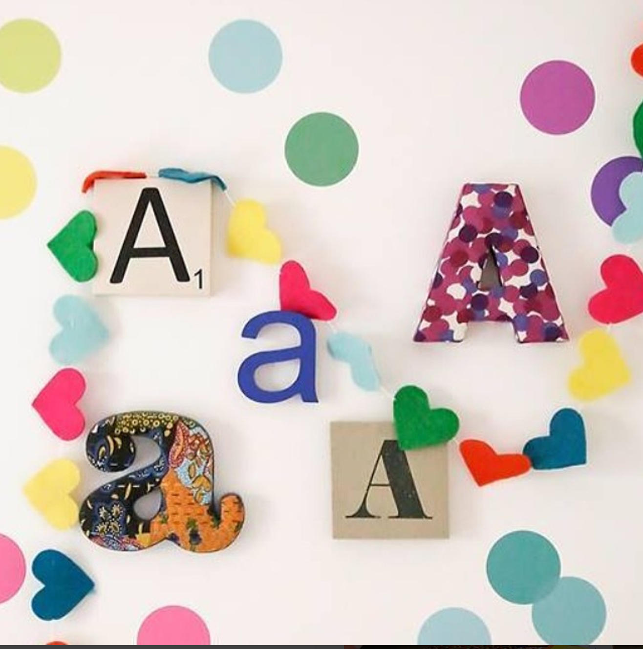 36 Rainbow Colors Polka Dot Wall Decals, Eco Friendly Dot Wall Stickers