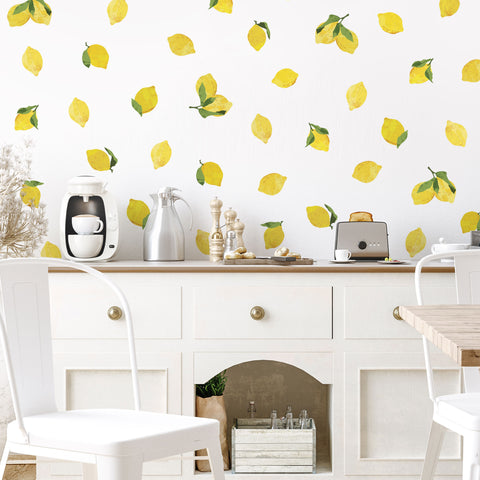 lemon wall decals, lemon wall stickers, Wall Dressed Up